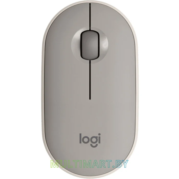 Мышь Logitech M350 Pebble (песочный)